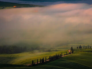 Tuscany at sunrise
