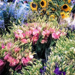 Saturday market , St. Tropez