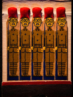 A Political matchbook, dealing with World War 2